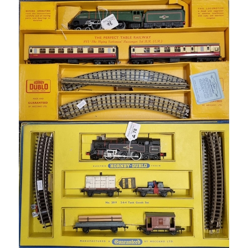 78 - Hornby Dublo OO gauge electric train set N0. 2019 2-6-4 Tank Goods Set, in original box.  (B.P. 21% ... 