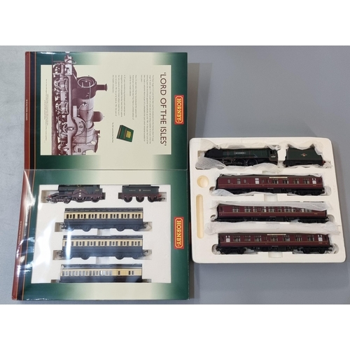 84 - Hornby OO gauge Limited Edition Train Pack, the Caledonian Duchess Class Locomotive and three MK1 co... 