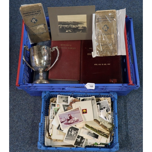 169 - Large collection of ephemera to include: Lloyds Register of Shipping 1964 - 65, List of Ship Owners ... 