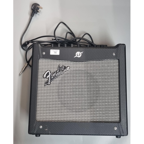 75 - Fender Mustang 70W amplifier, serial number CGPH10004190.  (B.P. 21% + VAT)