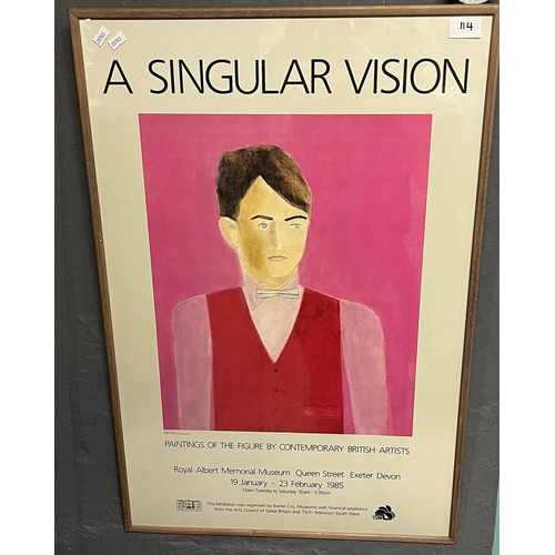 114 - After Craigie Aitchison, 'A Singular Vision', paintings of the figure by contemporary British Artist... 