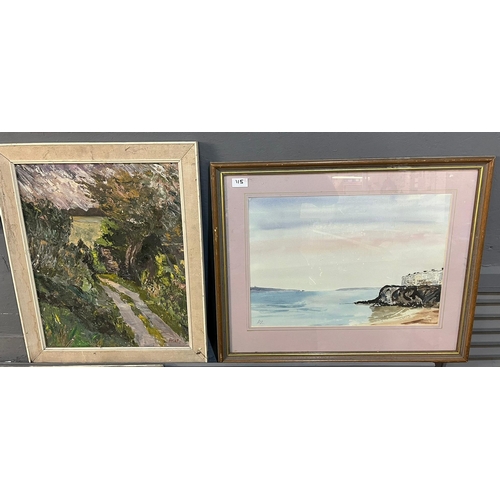 115 - H R P Lloyd (Welsh 20th century), group of Welsh landscapes and coastal studies in oils and watercol... 