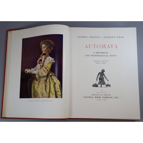 179 - Chapuis & Droz, 'Automita', a historical and technological study.  Published by Central Book Company... 