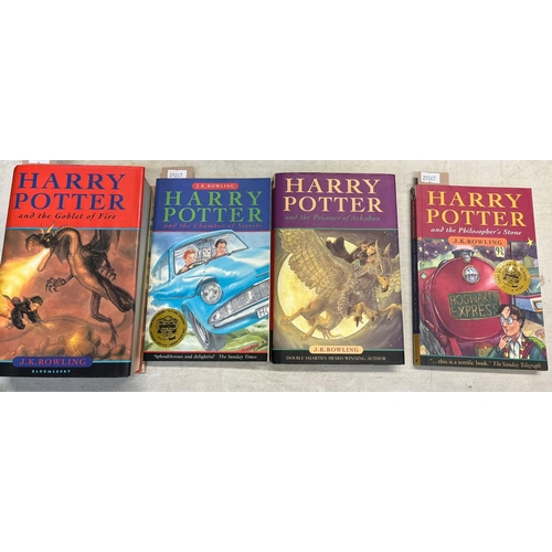 379 - Rowling, JK, collection of 'Harry Potter' hardback first editions with dust jackets to include: 'Har... 