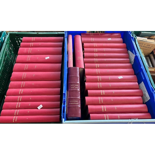 399 - A very large collection of bound editions of the 'Horological Journal', going back to the 19th centu... 