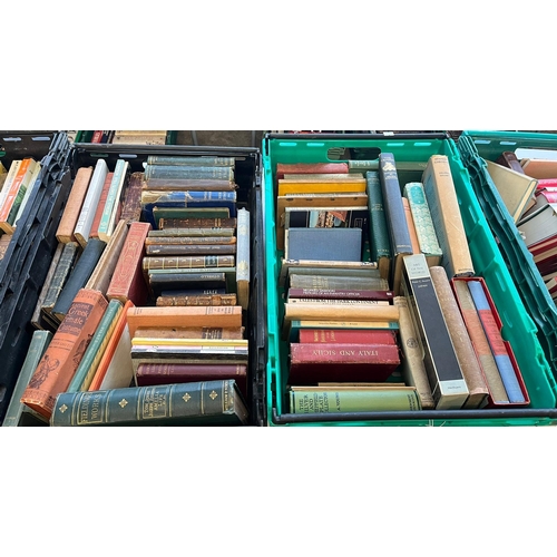 400 - Large collection of various antiquarian and later books including: topographical, antiques, classics... 