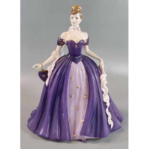 93 - Coalport English fine bone china figurine, 'Fairytale Evening' limited edition of 7500.   (B.P. 21% ... 