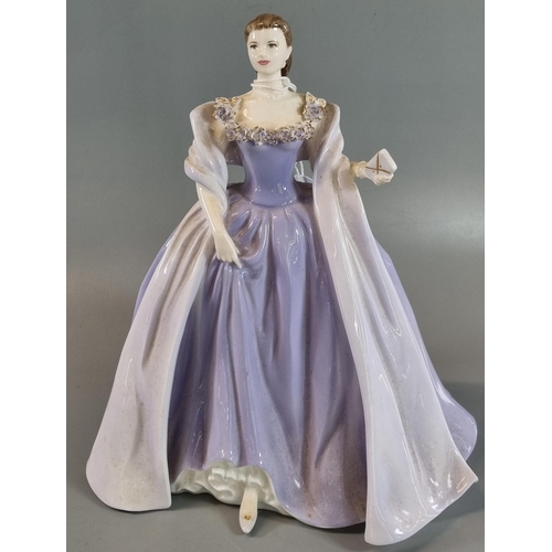 95 - Coalport English bone china figurine The Ambassador's Ball, 'Ella', limited edition of 7500.   (B.P.... 