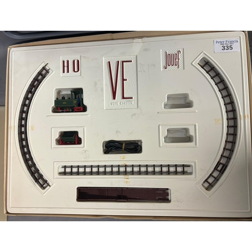 335 - Jouef HO VE trainset in part box, missing two pieces.   (B.P. 21% + VAT)