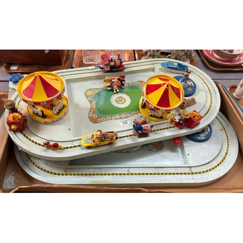 356 - Corgi Magic Roundabout Playground 853, in original distressed box.   (B.P. 21% + VAT)