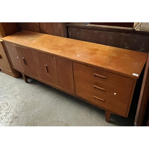 439 - Mid century teak G Plan style sideboard.  (B.P. 21% + VAT)