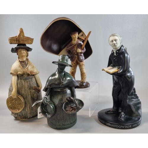 5 - Harvey Thomas, limited edition figurine of 'Griffith Jones, Llanddowror, 1683-1761', together with a... 