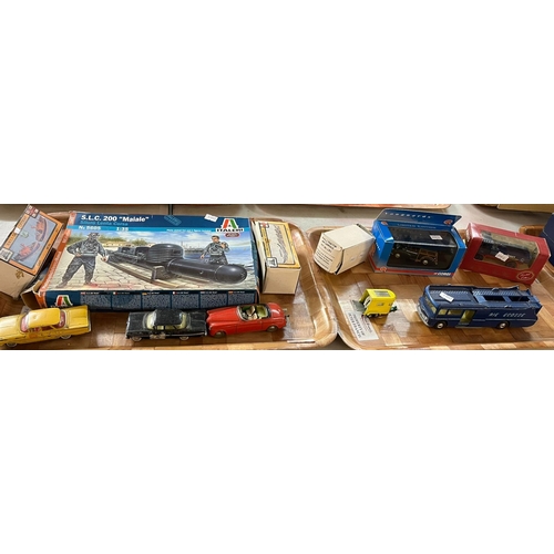 312 - Collection of cars and vintage games to include: Loto, A Bell Product 'Draw the Easy Way', diecast m... 