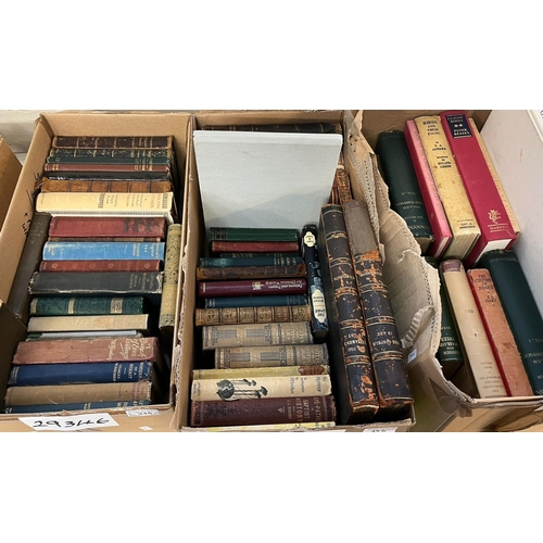 346 - Large collection of assorted books, various, thirteen boxes.  (13)   (B.P. 21% + VAT)