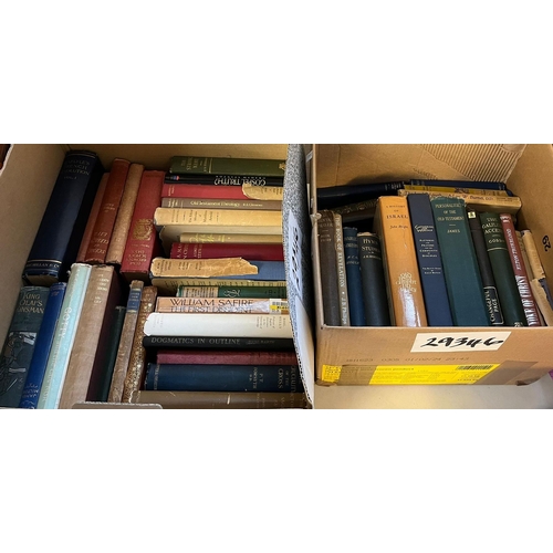 346 - Large collection of assorted books, various, thirteen boxes.  (13)   (B.P. 21% + VAT)