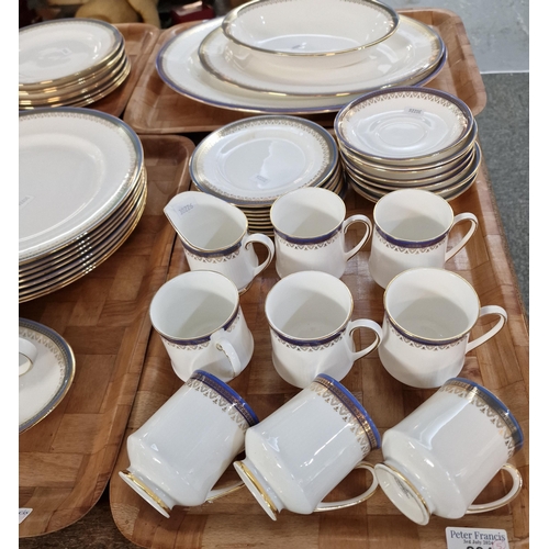 304 - Five trays of Paragon and Royal Albert fine bone china 'Sandringham' design coffee and dinnerware it... 