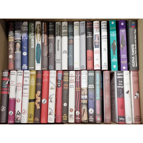 320 - Collection of Agatha Christie hardback and softback novels.  (B.P. 21% + VAT)