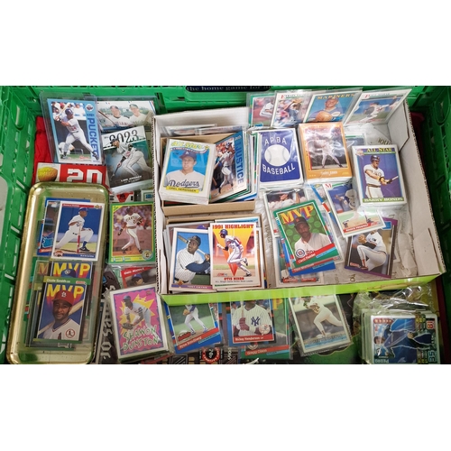 366 - Collection of baseball trading cards to include: MVP Players, Allstar Players, Rookies and Draft Pla... 