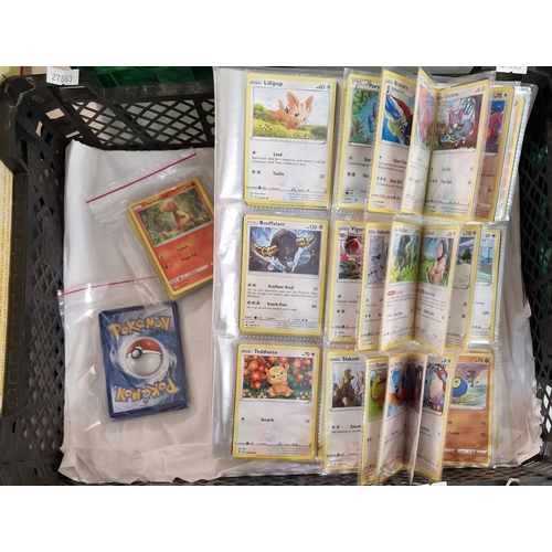 373 - 400 plus Pokemon trading cards including: single and rapid strike, foils, rares etc. (B.P. 21% + VAT... 