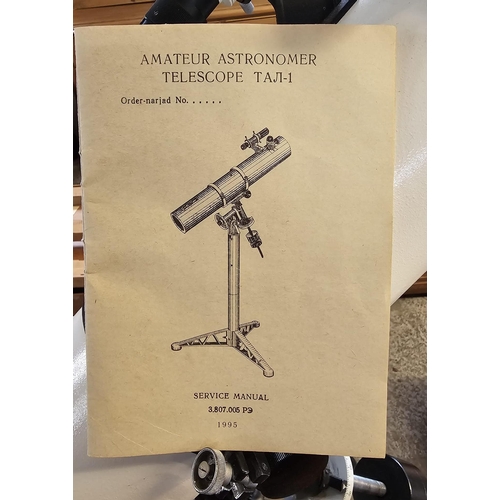 506 - Amateur Astronomer telescope, 1995, in shipping crate and with service manual. (B.P. 21% + VAT)