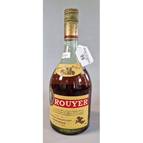 99 - Bottle of Brevet Royal Rouyer Guillet & Co Cognac.  (B.P. 21% + VAT)