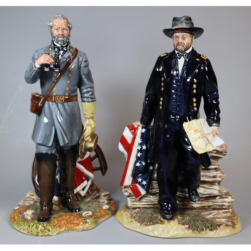 246 - Royal Doulton HN3404 'General Robert E Lee' figurine, limited edition, this No 452/5000, together wi... 