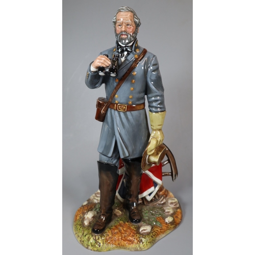 246 - Royal Doulton HN3404 'General Robert E Lee' figurine, limited edition, this No 452/5000, together wi... 