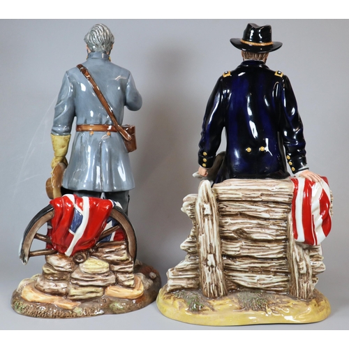 246 - Royal Doulton HN3404 'General Robert E Lee' figurine, limited edition, this No 452/5000, together wi... 