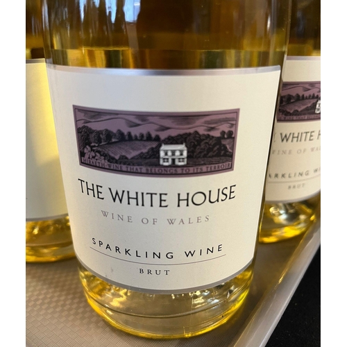 335 - Welsh Wine, The award winning Whitehouse Heritage Vineyard, sparkling white wine, 2018, twelve bottl... 