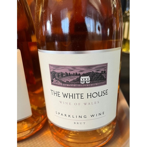 338 - Welsh Wine, The award winning Whitehouse Heritage Vineyard, sparkling rose/pink wine, 2016, twelve b... 