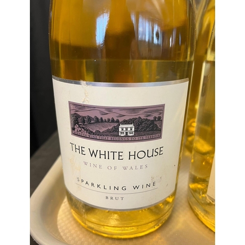 342 - Welsh Wine, The Award winning Whitehouse Heritage Vineyard, sparkling white wine, 2018, twelve bottl... 