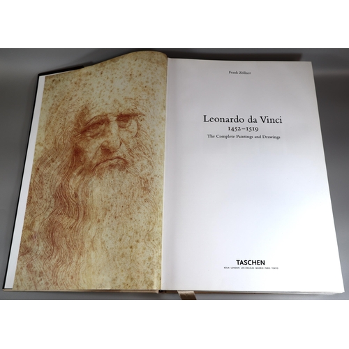 202 - Frank Zollner, Leonardi Da Vinci, the 'Complete Painting and Drawings' hardback book, together with ... 