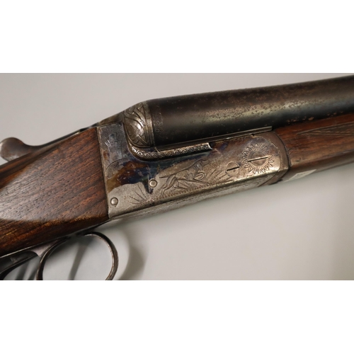 332 - Shotgun: ‘Essex’ double barrelled side by side 12 bore Ejector shotgun. 28” barrels. Number YZ8152. ... 