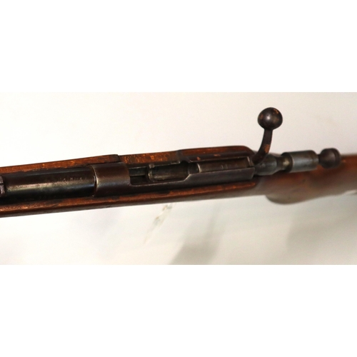 334 - Shotgun: Bolt Action 9mm single barrel ‘Garden Gun’. No. 159107. NOTE: Special Condition Applies. Sh... 