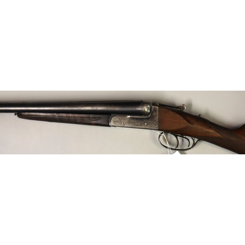 336 - Shotgun: Spanish ‘Laurona’ double barrelled side by side 12 bore ejector shotgun. 28” barrels. No. 8... 