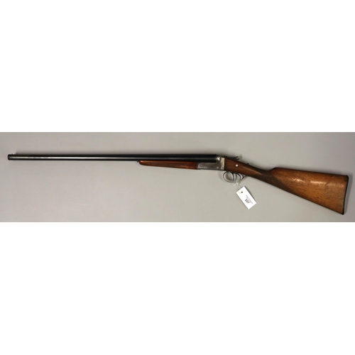 337 - Shotgun: Spanish ‘Master’ double barrelled side by side 12 bore shotgun. 28” barrels.  No. 110157. N... 