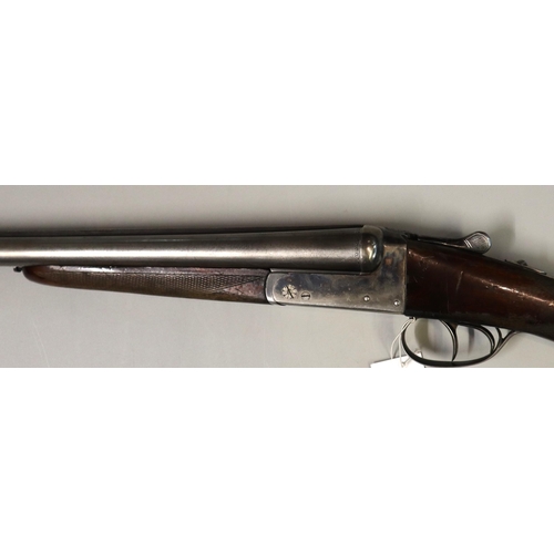 338 - Shotgun: Spanish ‘AYA’ double barrelled side by side 12 bore shotgun. 28” barrels. No. 518129. NOTE:... 