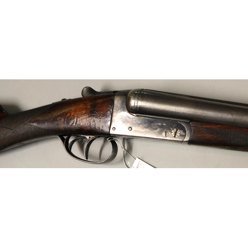 338 - Shotgun: Spanish ‘AYA’ double barrelled side by side 12 bore shotgun. 28” barrels. No. 518129. NOTE:... 