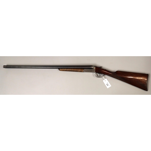 339 - 30301   I   30/50
Shotgun: Spanish ‘Master’ double barrelled side by side 12 bore shotgun. 28” barre... 