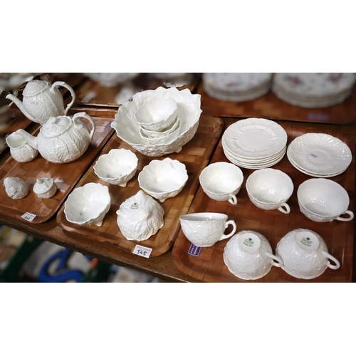 345 - Three trays of Coalport 'Country Ware' tea ware to include: teapot, bowls, cups, saucers etc. (3)  (... 