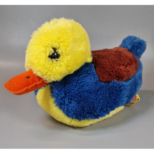 123 - 1980s Steiff Cosy Waggi soft toy duck. (B.P. 21% + VAT)