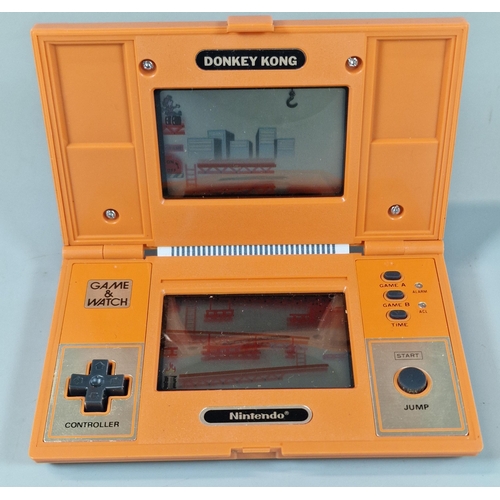 129 - Nintendo Game & Watch Donkey Kong (DK-52) handheld multiscreen electronic game. No box. Untested. Wi... 