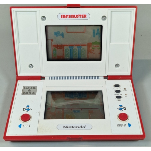 130 - Nintendo Game & Watch Safebuster (JB-63) handheld multiscreen electronic game. No box. Untested. Wit... 