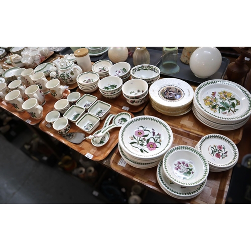 407 - Six trays of Portmeirion 'The Botanic Garden' items to include: bowls, plates, mugs, ramekins, bulle... 