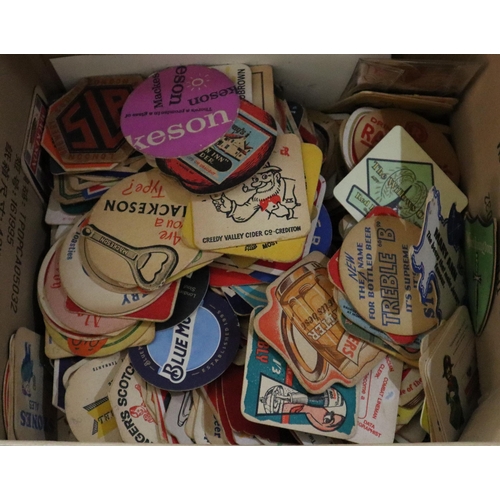 419 - Collection of vintage beer mats. (B.P. 21% + VAT)