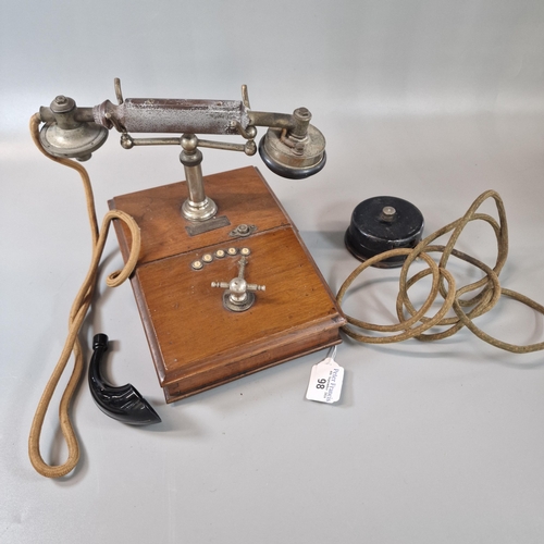 98 - Vintage Sterling Primax intercom telephone. (B.P. 21% + VAT)