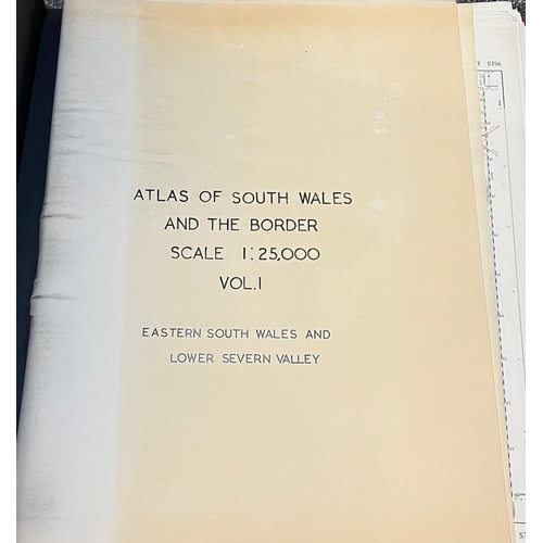 131 - Folio of Ordnance survey maps 1:25,000 scale, Volume I Eastern South Wales and the Lower Severn Vall... 