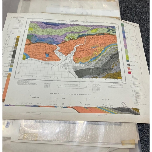 133 - Group of assorted geological maps of the Welsh Coalfields. (B.P. 21% + VAT)