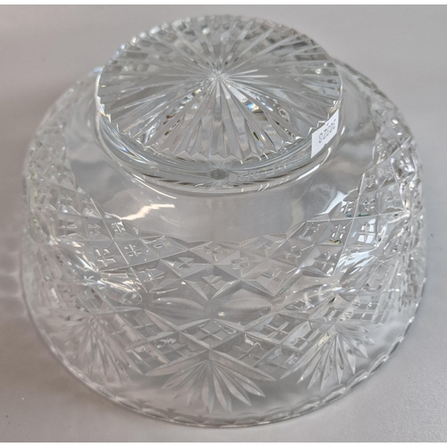 187 - Modern Welsh Royal Crystal Cardigan Millennium bowl with COA, limited edition of 20, this No 9, with... 