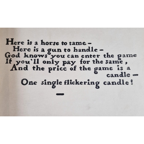 254 - Rudyard Kipling, 'With Words', an almanac of twelve sports by William Nicholson, together with Sir E... 